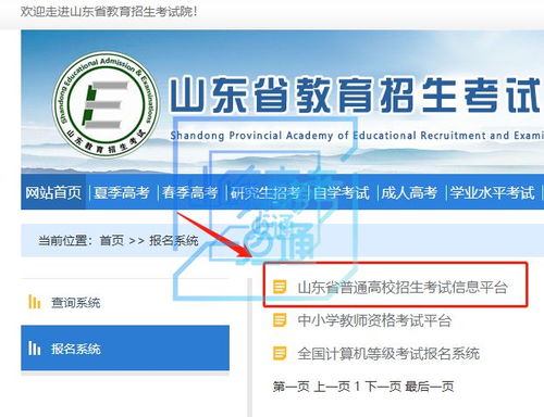 山東高考志愿填報輔助系統使用指南 輕松上手，精準擇校